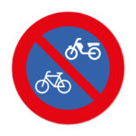 Fietsen en brommers parkeerverbod