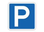 P bordje bordje vierkant 15cm