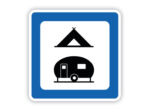 Camping bordje
