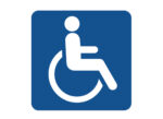 Invalide verkeersbordje