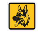 Opgepast waakhond bordje