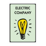 Electric company monopoly retro