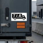 Belgian TIR bordje Truck 36x16 - Afbeelding 2